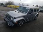2020 Jeep Wrangler Unlimited Sahara للبيع في Woodburn، OR - Front End