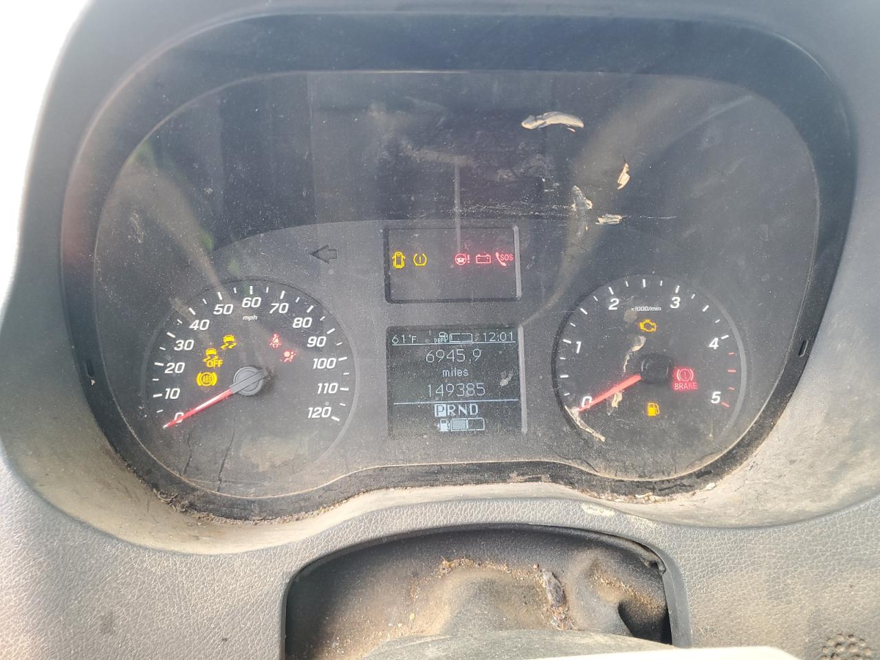 2019 Mercedes-Benz Sprinter 2500/3500 VIN: WD3PF1CD9KP042169 Lot: 45392725