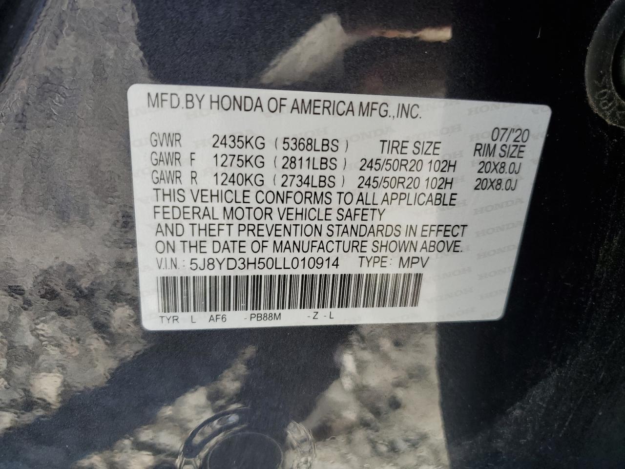 2020 Acura MDX - Image 13