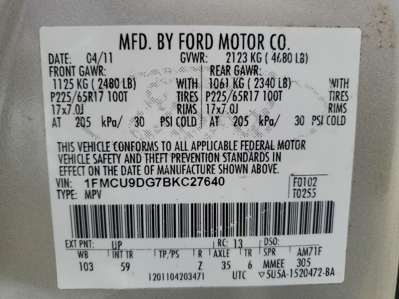2011 Ford Escape - Image 13