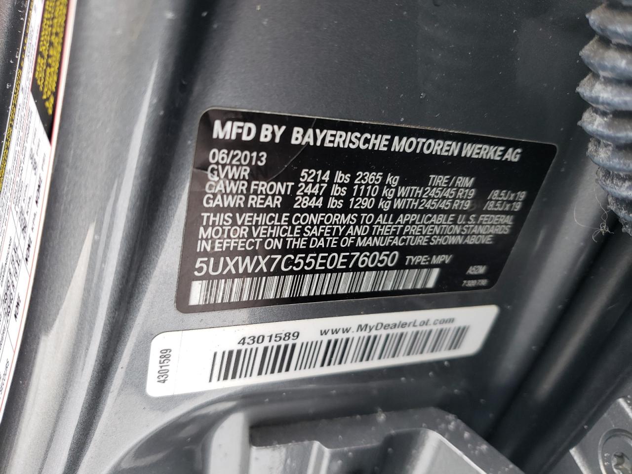 2014 BMW X3 - Image 14