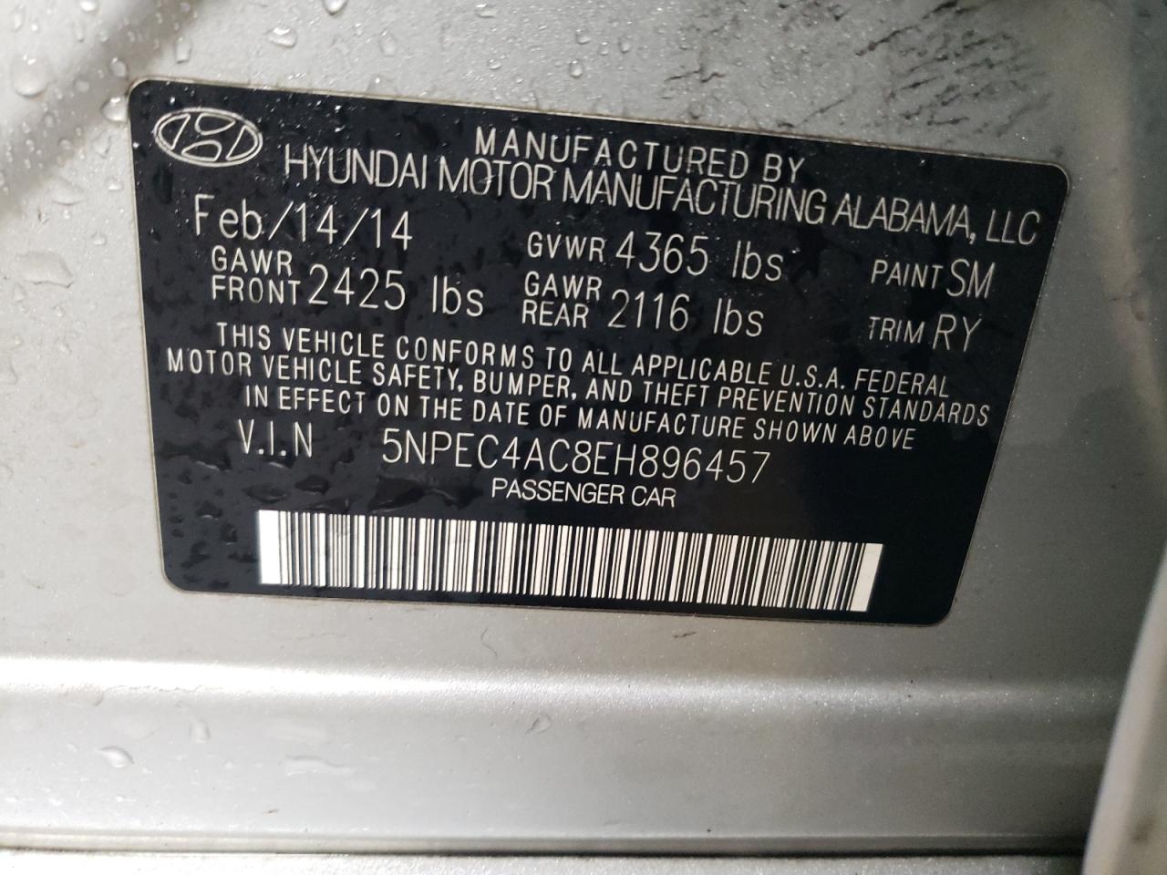 2014 Hyundai Sonata - Image 12