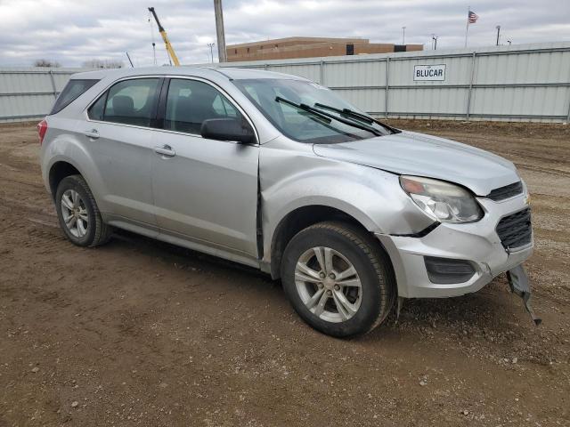  CHEVROLET EQUINOX 2016 Silver