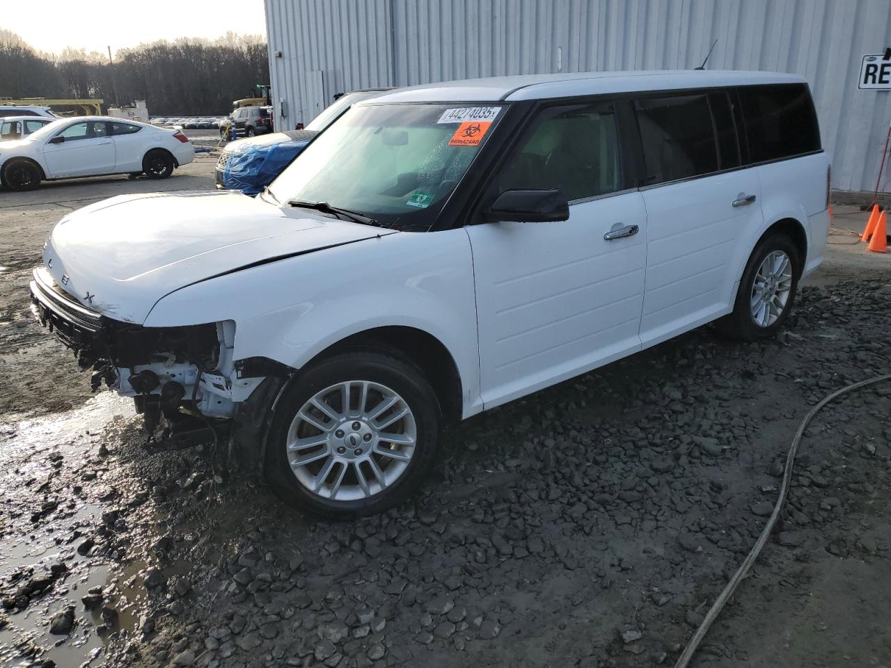 2018 Ford Flex Sel იყიდება Windsor-ში, NJ - Front End