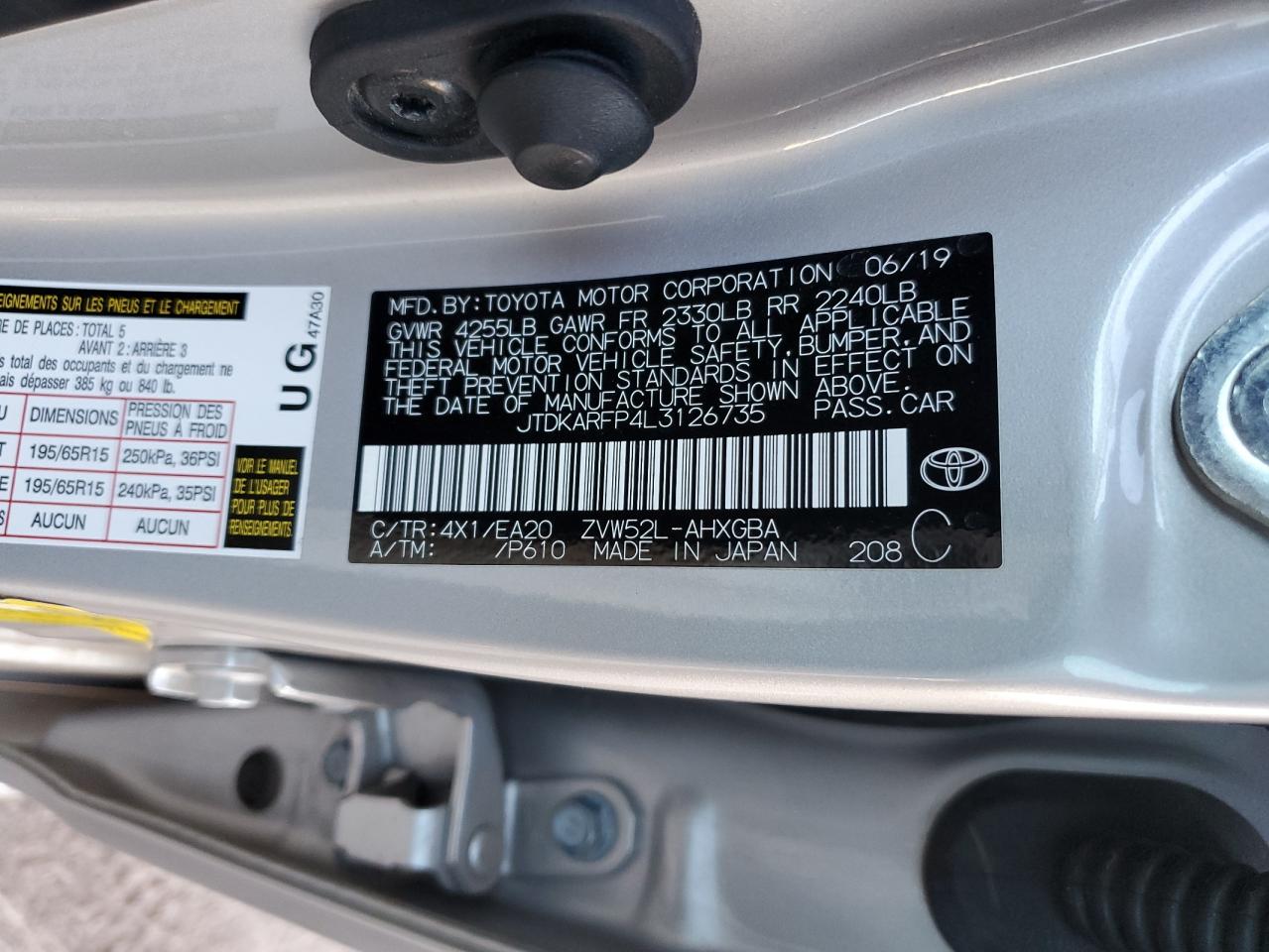 2020 Toyota Prius - Image 14
