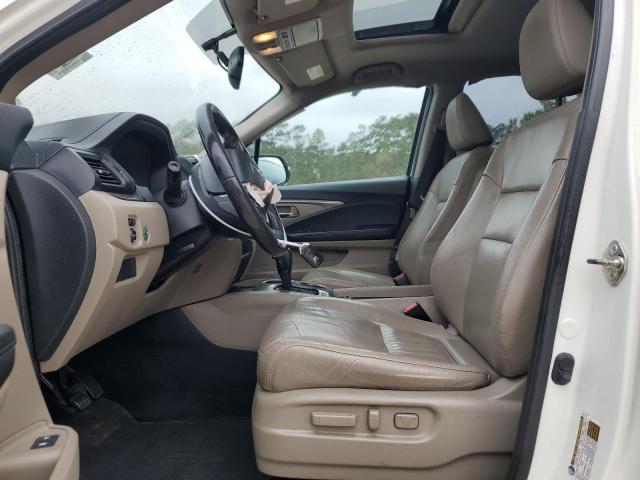  HONDA PILOT 2017 Белы