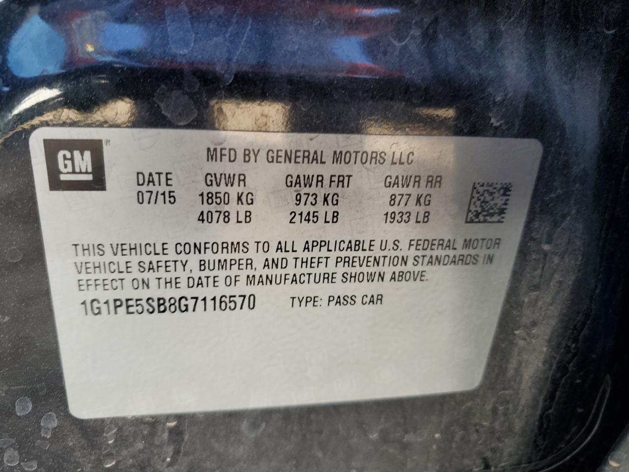 2016 Chevrolet Cruze - Image 15