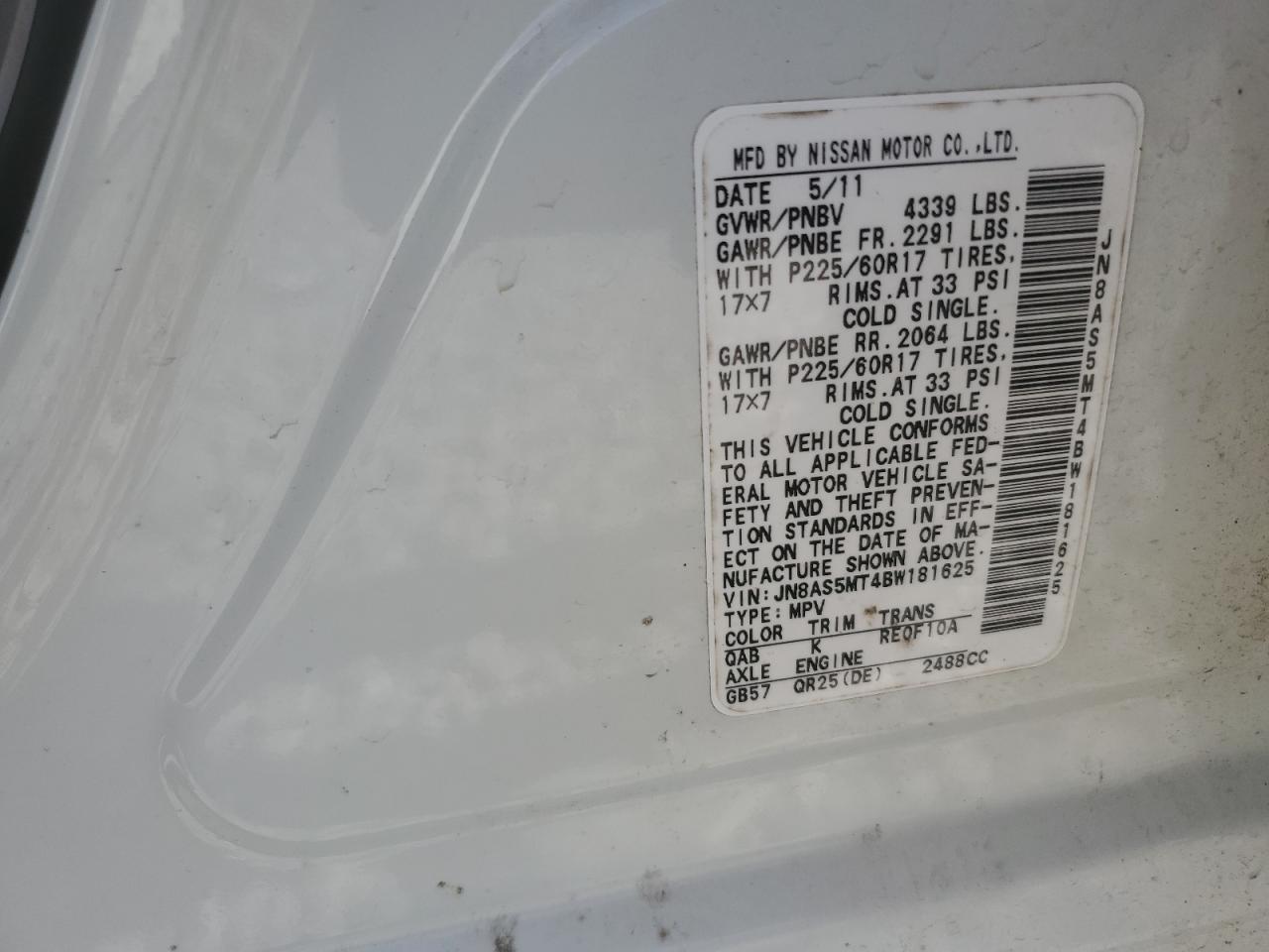2011 Nissan Rogue - Image 15