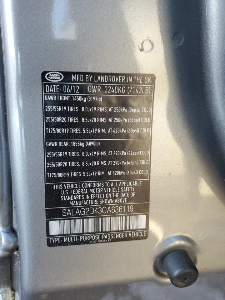 2012 Land Rover LR4 - Image 13