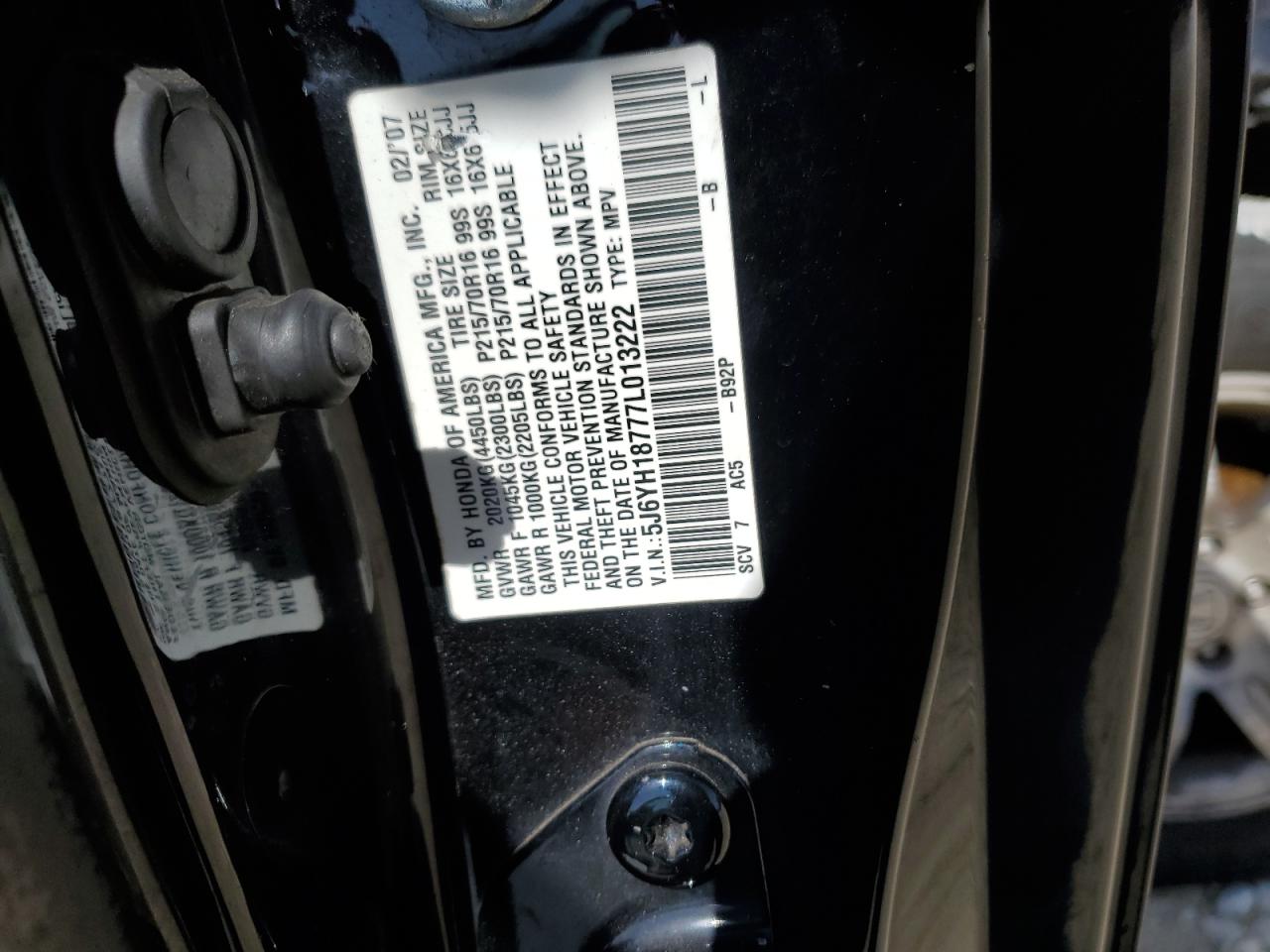 2007 Honda Element - Image 13