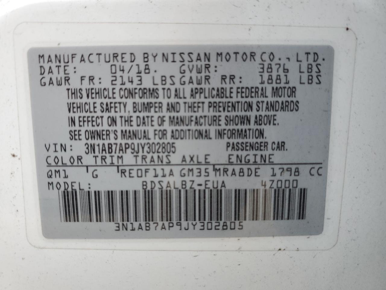 2018 Nissan Sentra - Image 12