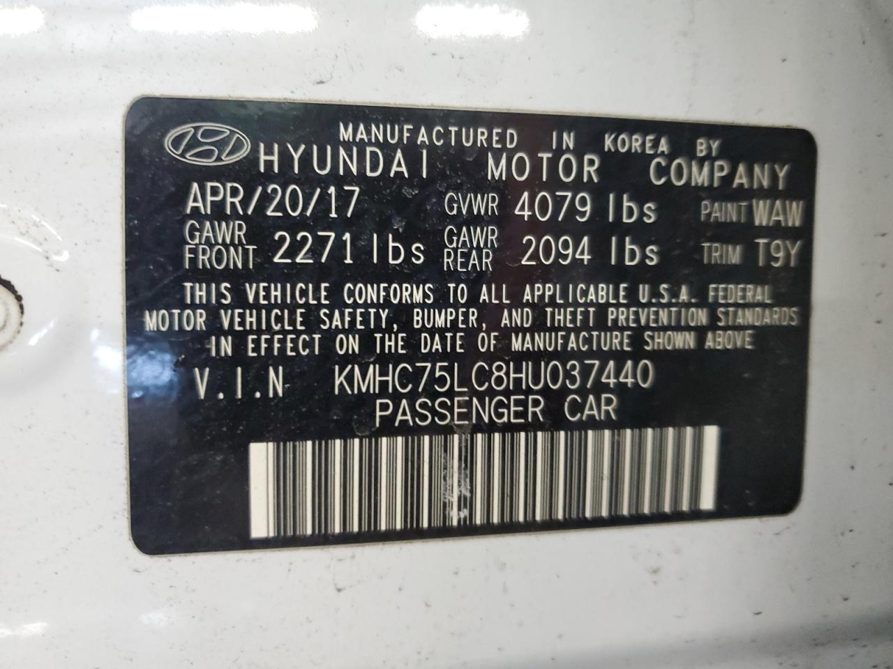 2017 Hyundai IONIQ - Image 12