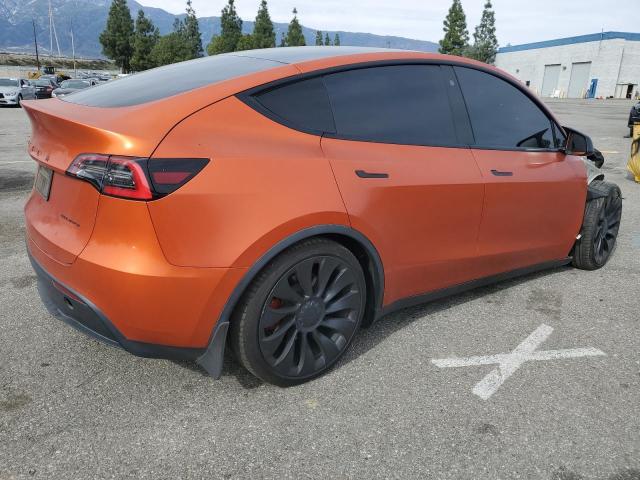  TESLA MODEL Y 2021 Pomarańczowy