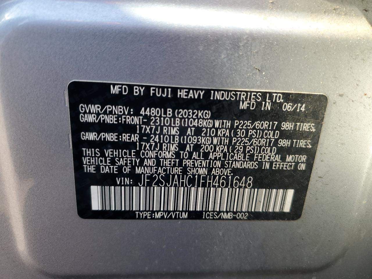 2015 Subaru Forester - Image 15