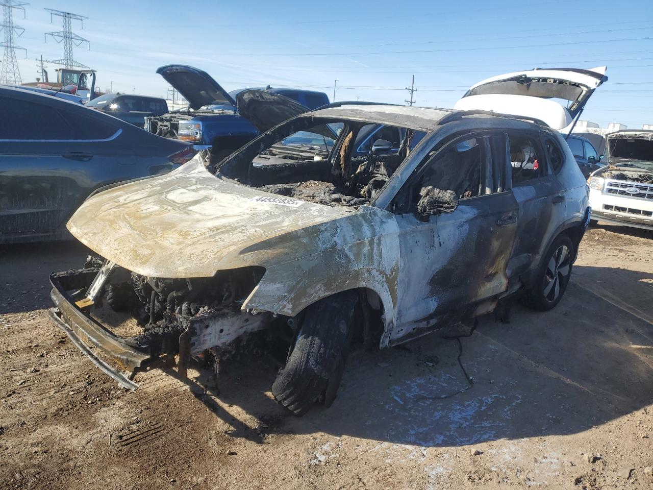 2025 Volkswagen Taos S   за продажба в Elgin, IL - Burn