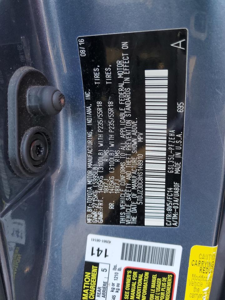 2017 Toyota Sienna - Image 14