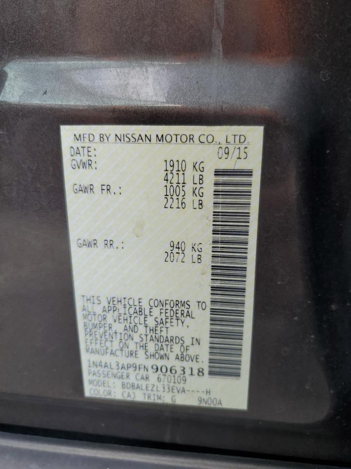 2015 Nissan Altima - Image 12