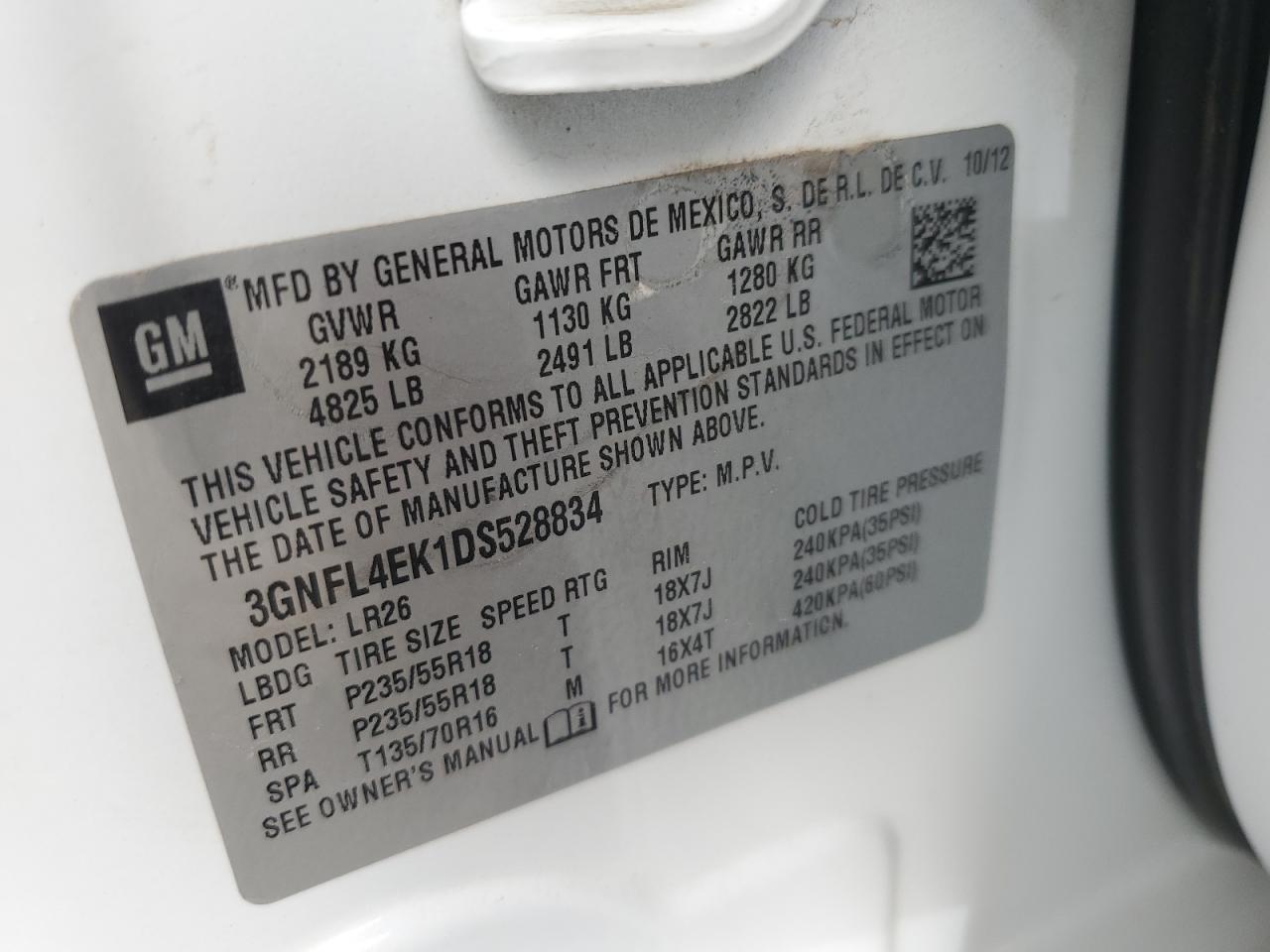 2013 Chevrolet Captiva - Image 15