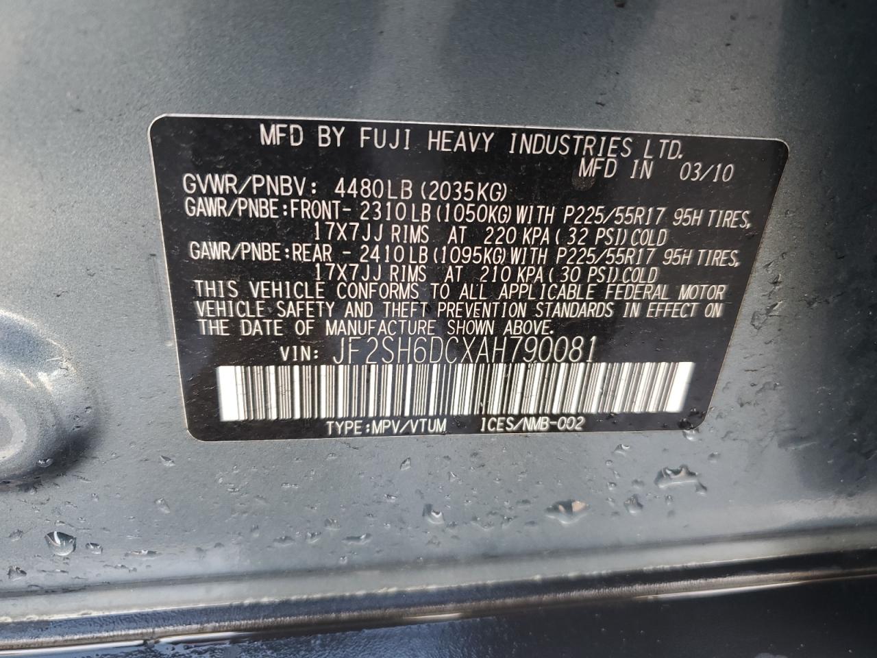 2010 Subaru Forester - Image 12