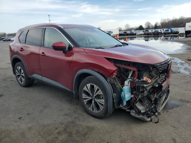  NISSAN ROGUE 2021 Czerwony