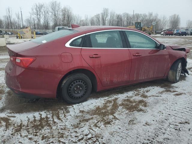  CHEVROLET MALIBU 2017 Czerwony