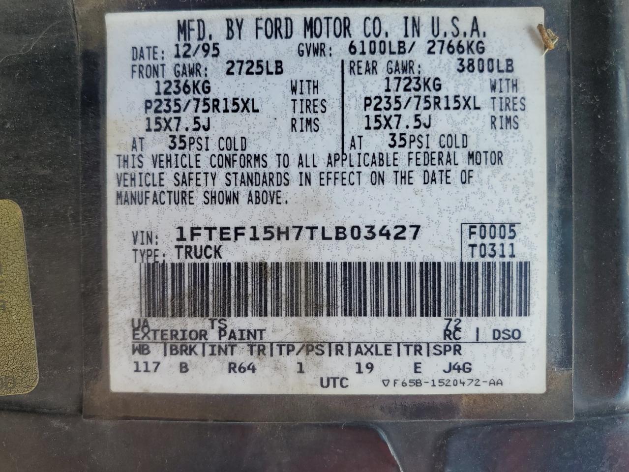 1996 Ford F-150 - Image 14