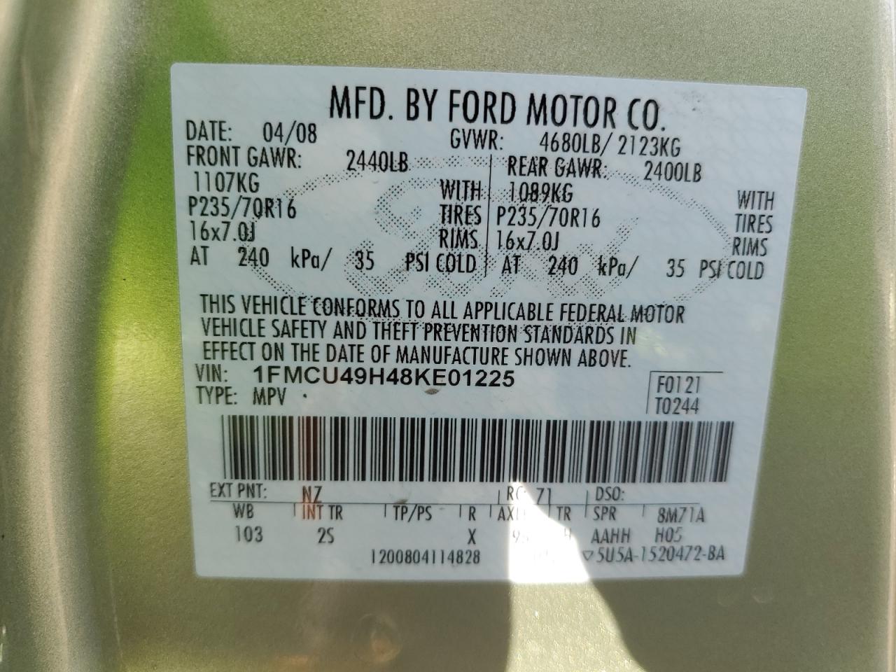 2008 Ford Escape - Image 13