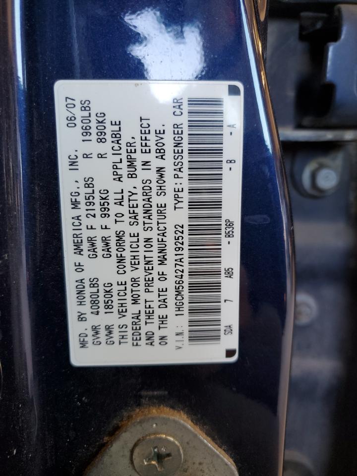 2007 Honda Accord - Image 12