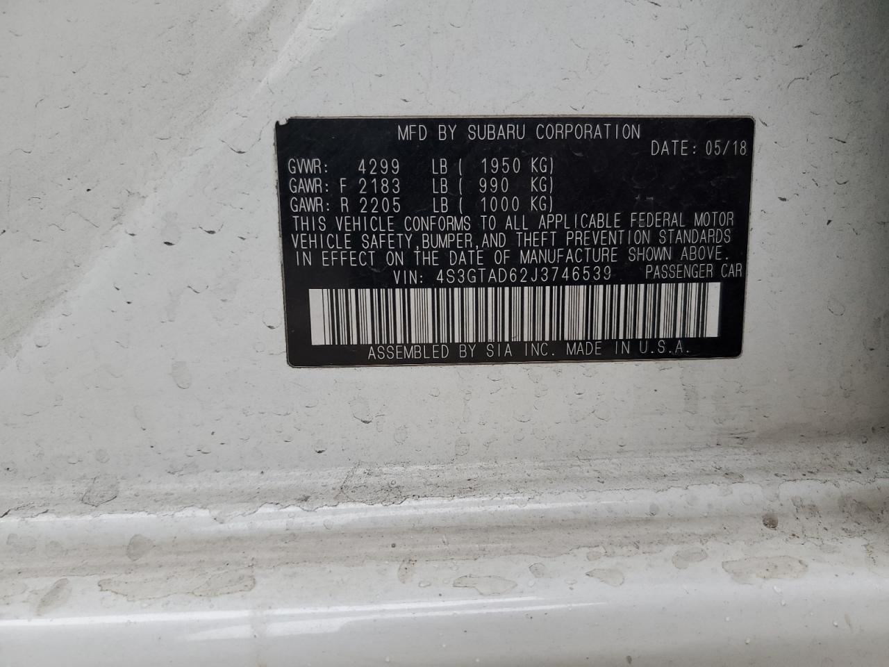 2018 Subaru Impreza - Image 12