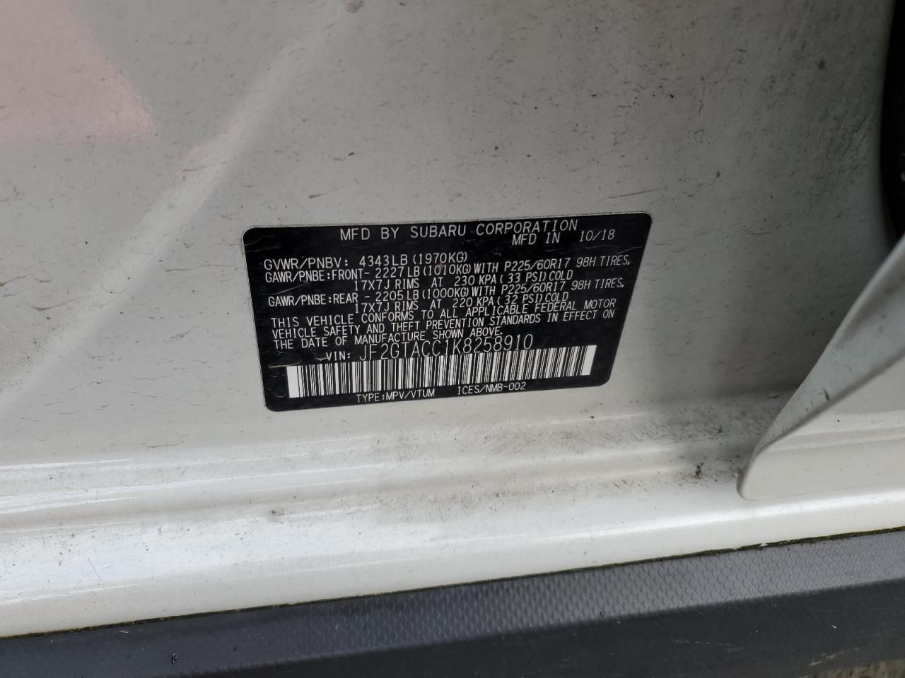 2019 Subaru XV - Image 13
