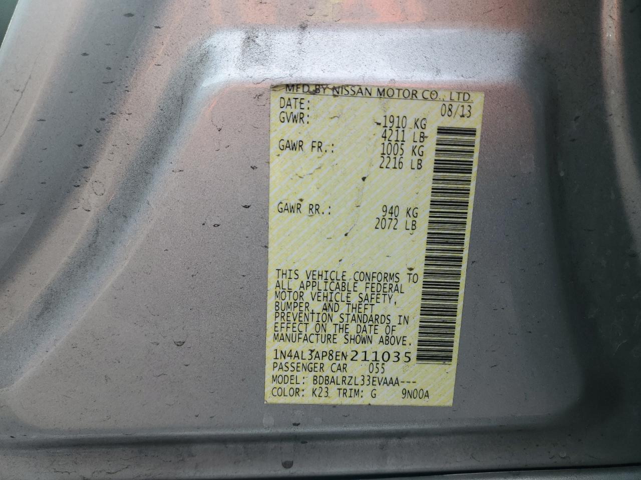 2014 Nissan Altima - Image 12