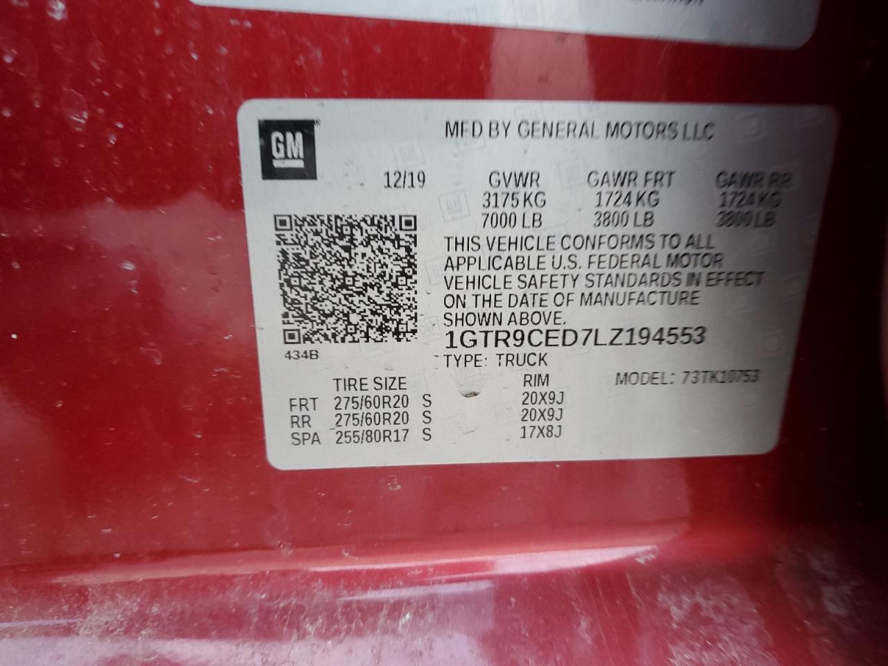 2020 GMC Sierra - Image 12