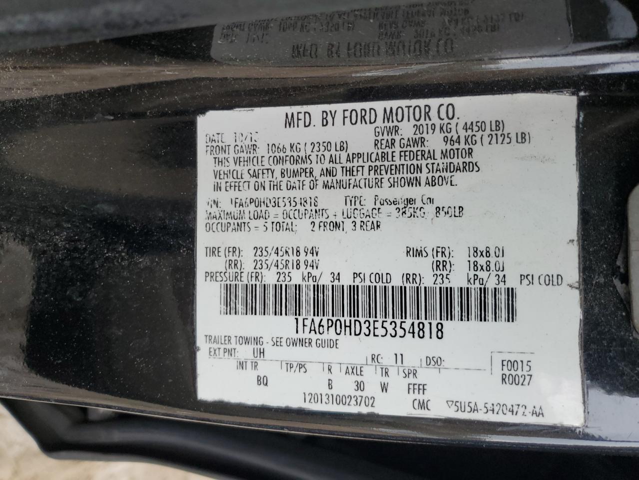2014 Ford Fusion - Image 12