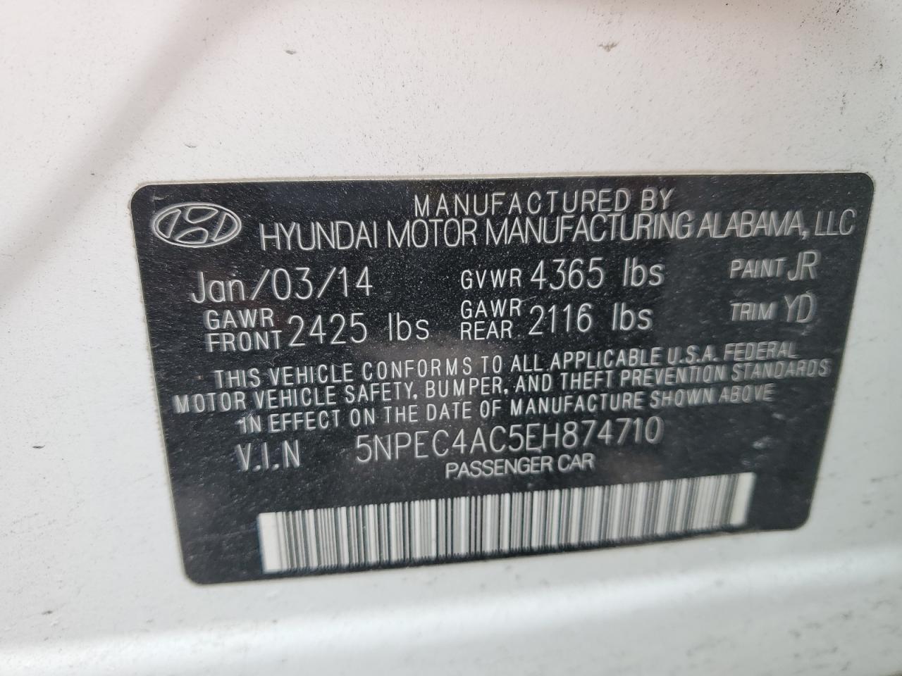 2014 Hyundai Sonata - Image 14