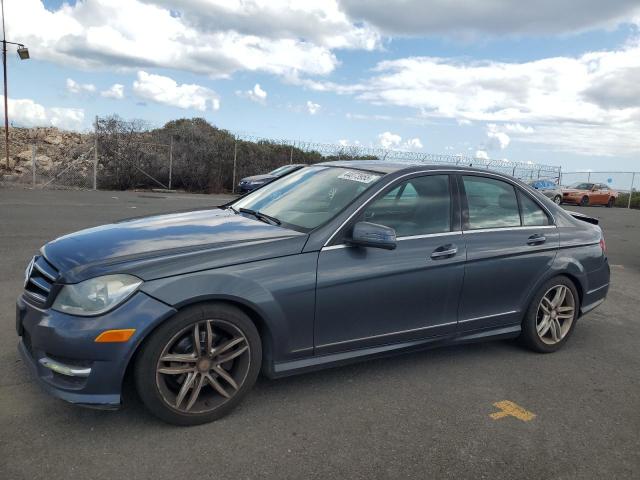  MERCEDES-BENZ C-CLASS 2014 Granatowy