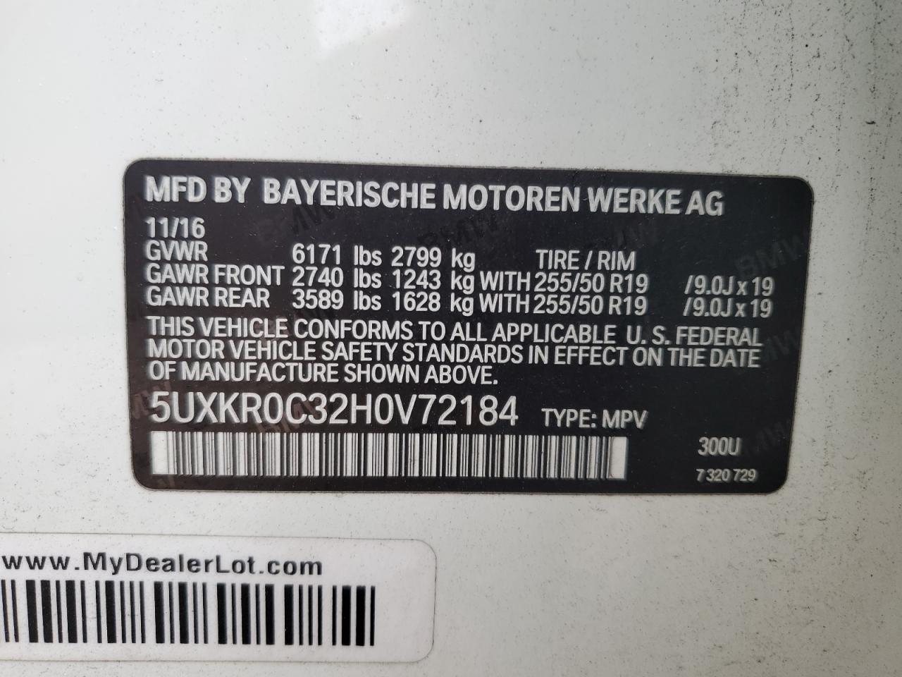 2017 BMW X5 - Image 13