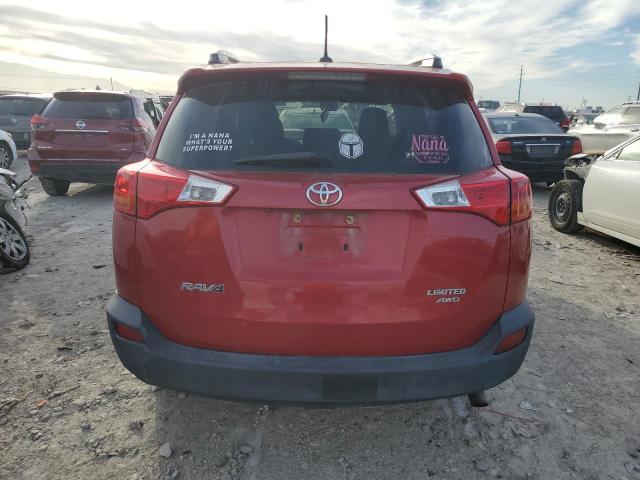  TOYOTA RAV4 2015 Красный