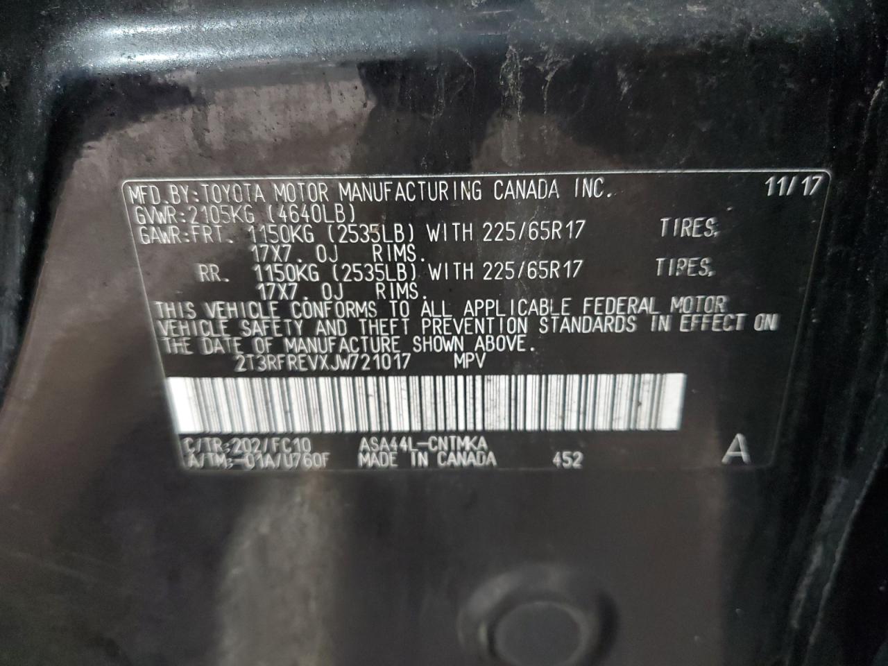 2018 Toyota RAV 4 - Image 13