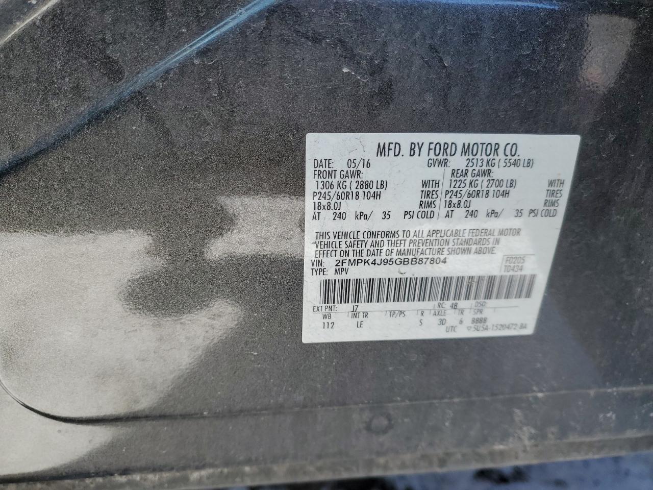 2016 Ford Edge - Image 13