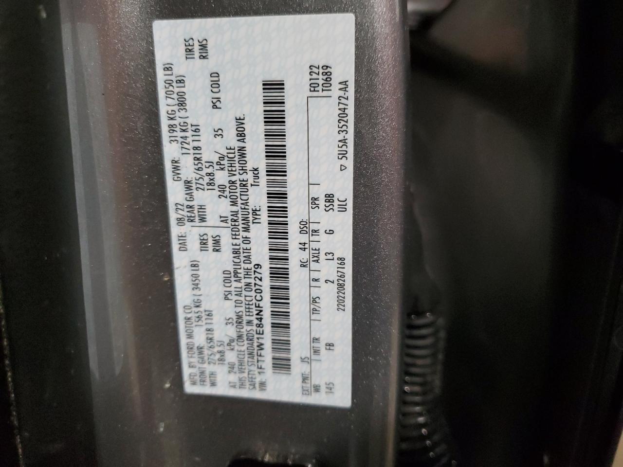 2022 Ford F-150 - Image 12