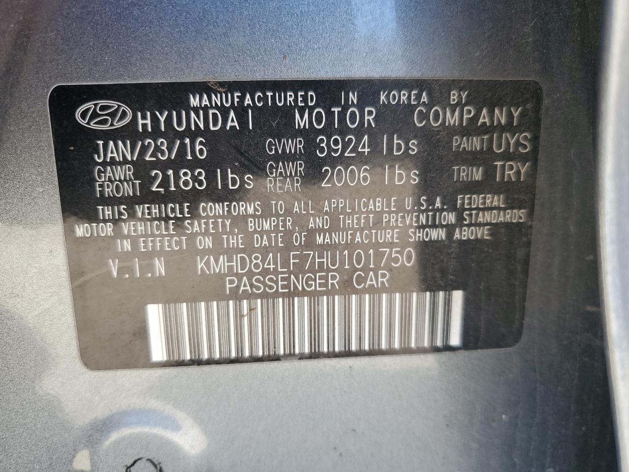 2017 Hyundai Elantra - Image 13