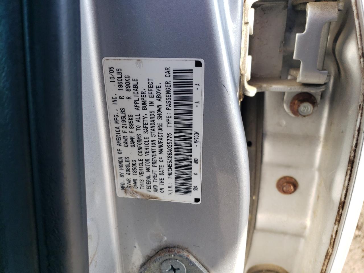 2006 Honda Accord - Image 12