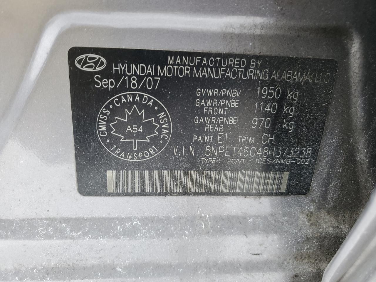 2008 Hyundai Sonata - Image 12