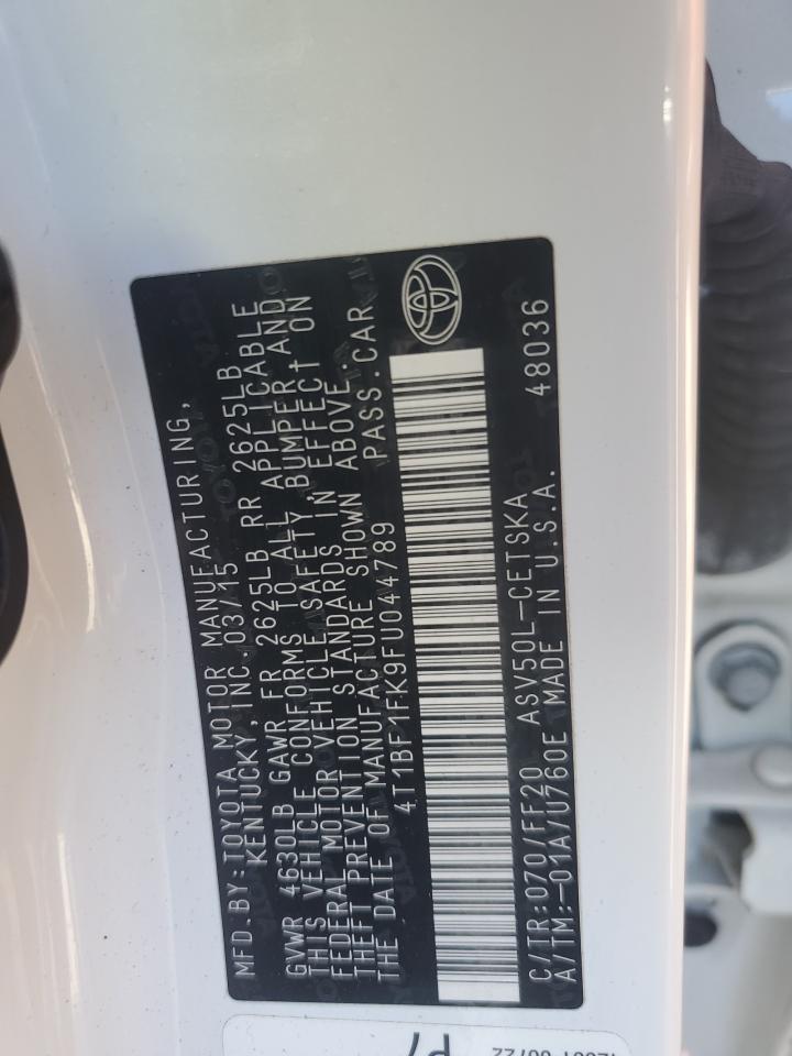 2015 Toyota Camry - Image 12