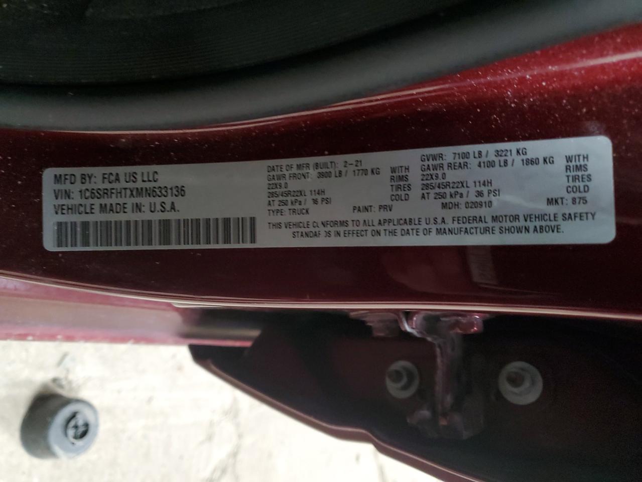 2021 RAM 1500 - Image 13