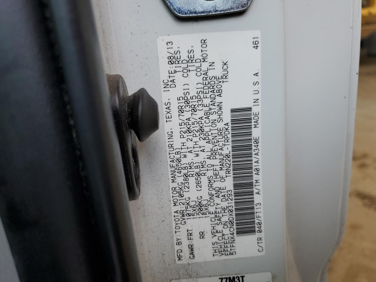 2013 Toyota Tacoma - Image 12