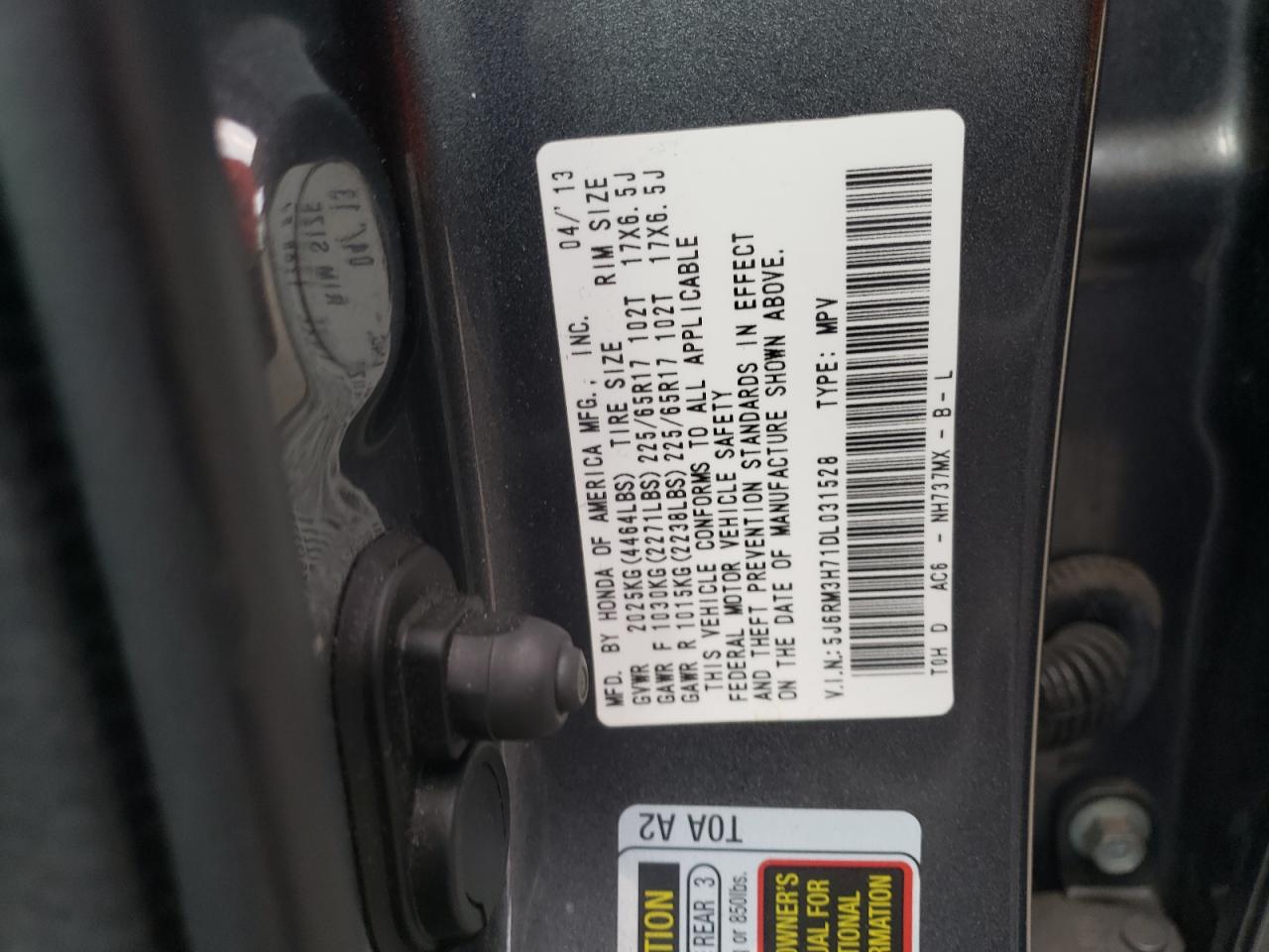 2013 Honda CR-V - Image 14