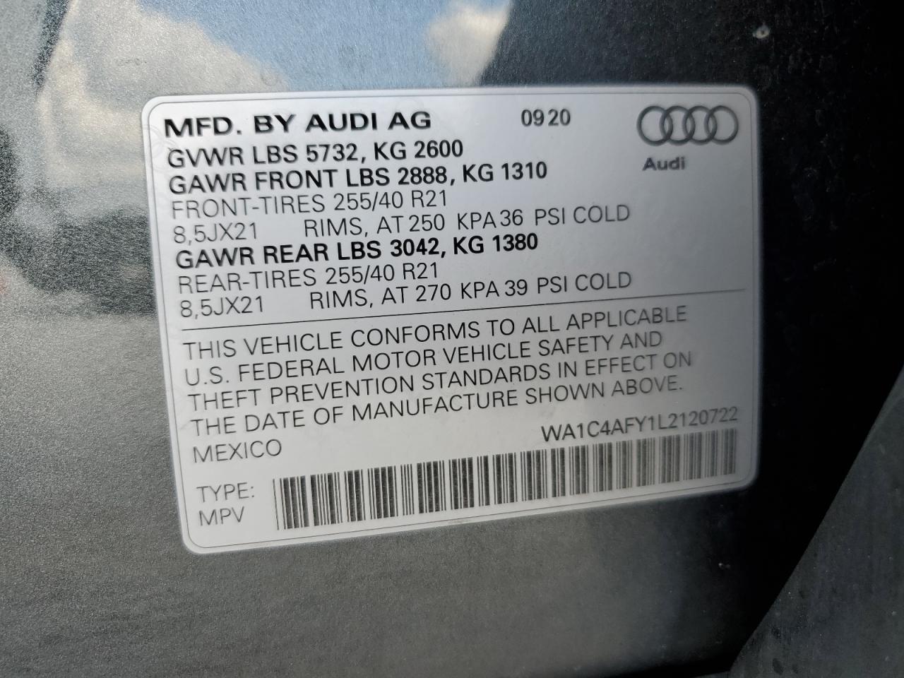 2020 Audi SQ5 - Image 13