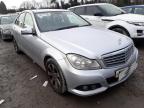 2012 MERCEDES BENZ C220 SE CD for sale at Copart WOLVERHAMPTON