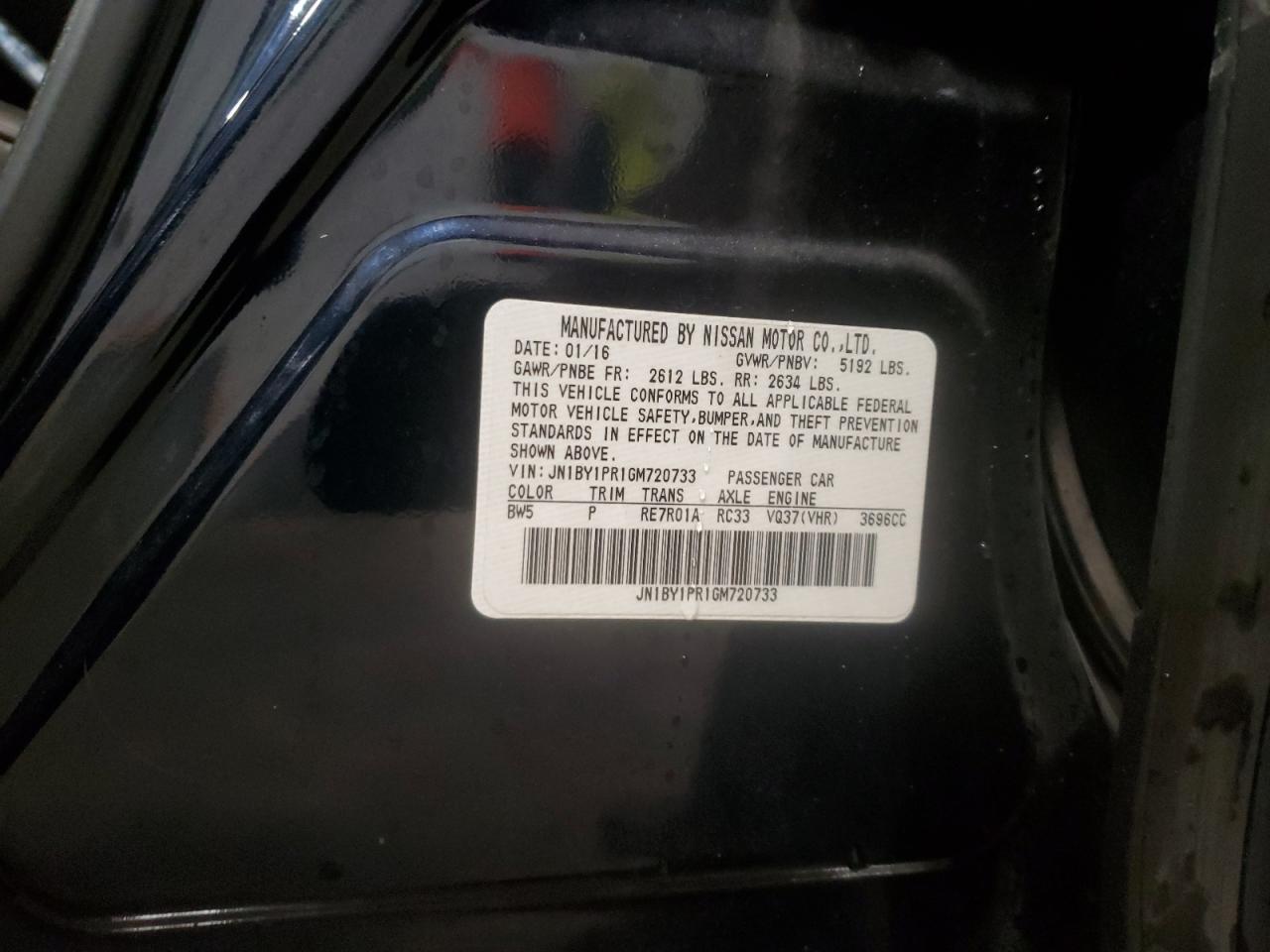 2016 Infiniti Q70 - Image 13